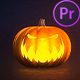 Halloween Pumpkin Logo 2 for Premiere Pro - VideoHive Item for Sale