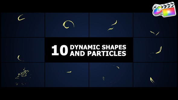 Dynamic Shapes And Particles | FCPX alt