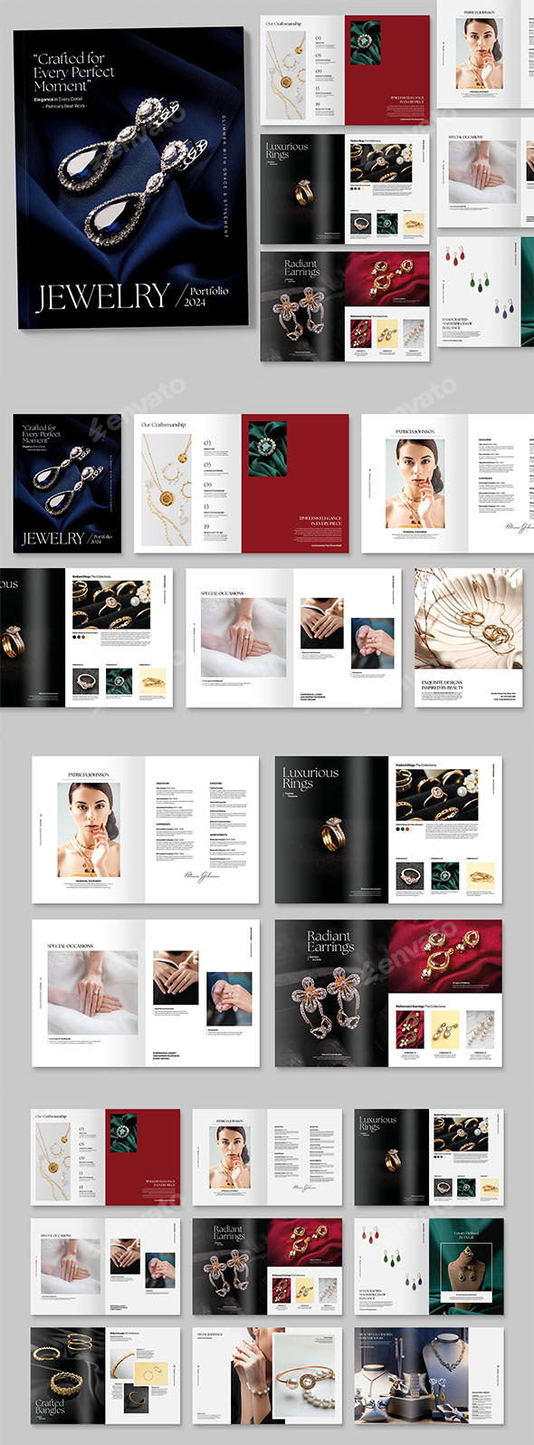 Jewellery Portfolio & Catalog Template