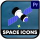 Space Exploring Icons And Titles for Premiere Pro - VideoHive Item for Sale