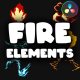 Fire Elements | DaVinci Resolve - VideoHive Item for Sale