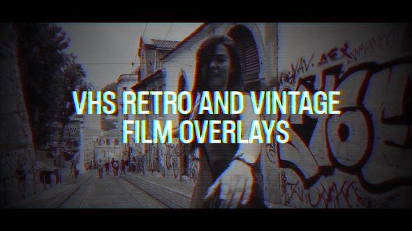 VHS Retro and Vintage Overlays