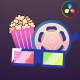 Cinema Icons And Titles for DaVinci Resolve - VideoHive Item for Sale