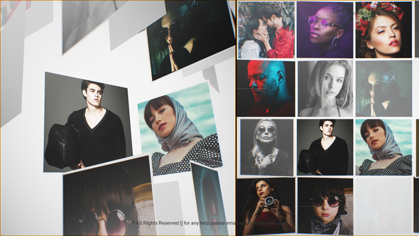 Mosaic Tiles Logo Reveal alt