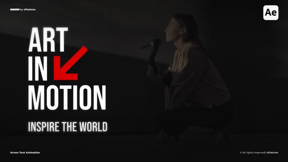 Arrow Text Animation | AE