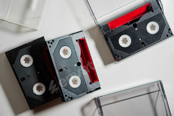 Vintage Audio Cassette Tapes Collection