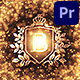 Gold Luxury Logo Intro for Premiere Pro - VideoHive Item for Sale