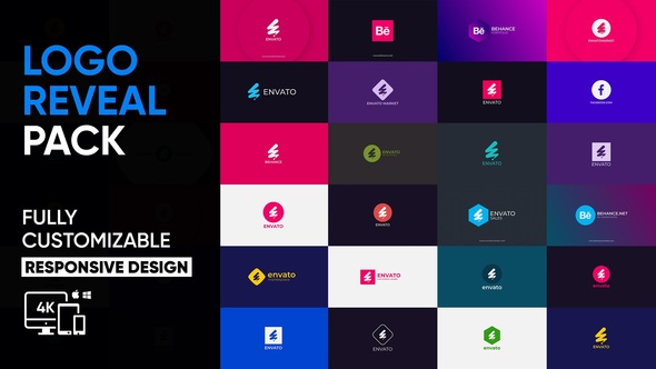 Simple Logo Reval Pack | After Effects