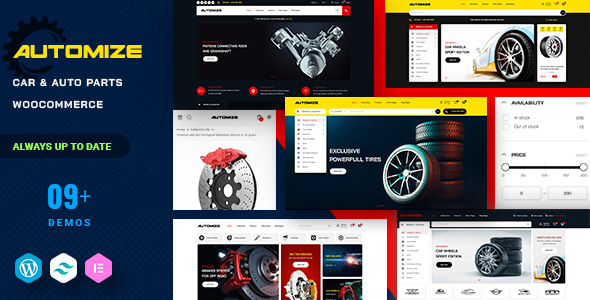 Automize - Car & Auto Parts WooCommerce Theme