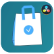 Shopping Market Icons And Titles for DaVinci Resolve - VideoHive Item for Sale