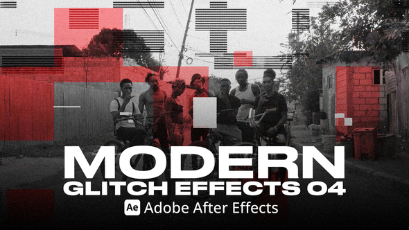 Modern Glitch Effect 04 Ae alt