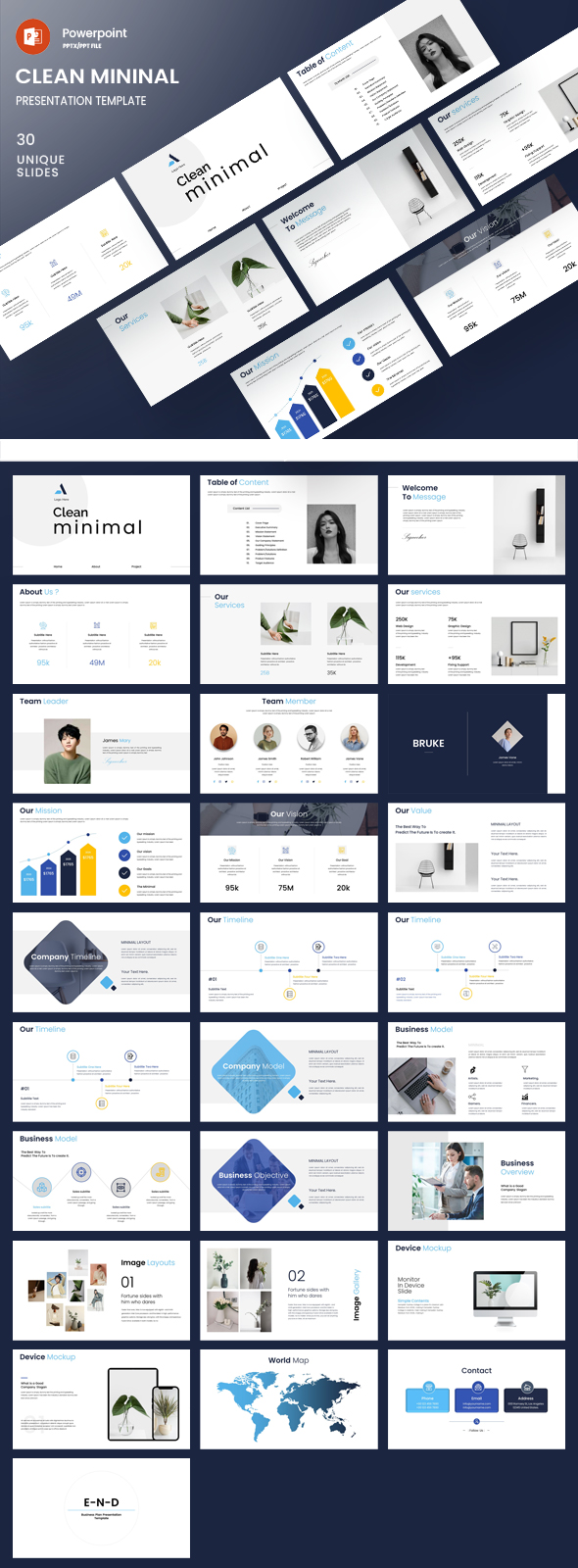 Minimal Presentation Template