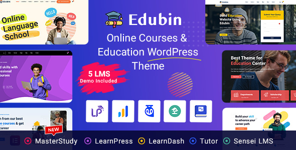 Edubin Website Templates Themeforest