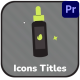 Beauty Fashion Icons And Titles for Premiere Pro - VideoHive Item for Sale