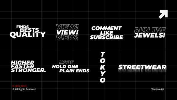 Kinetic Titles 4.0 | FCP alt