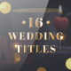 Wedding Titles - VideoHive Item for Sale