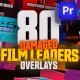 Animated Film Leaders Overlays Pack For Premiere Pro: Grunge, Cracked, Torn, Damaged Reel & More - VideoHive Item for Sale