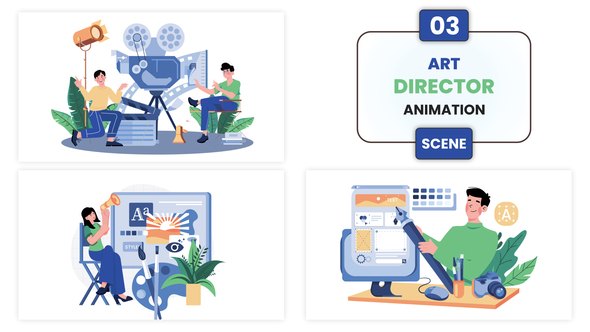 Art Director Animation Scene