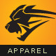 Black Cat Sports Apparel Logo - GraphicRiver Item for Sale