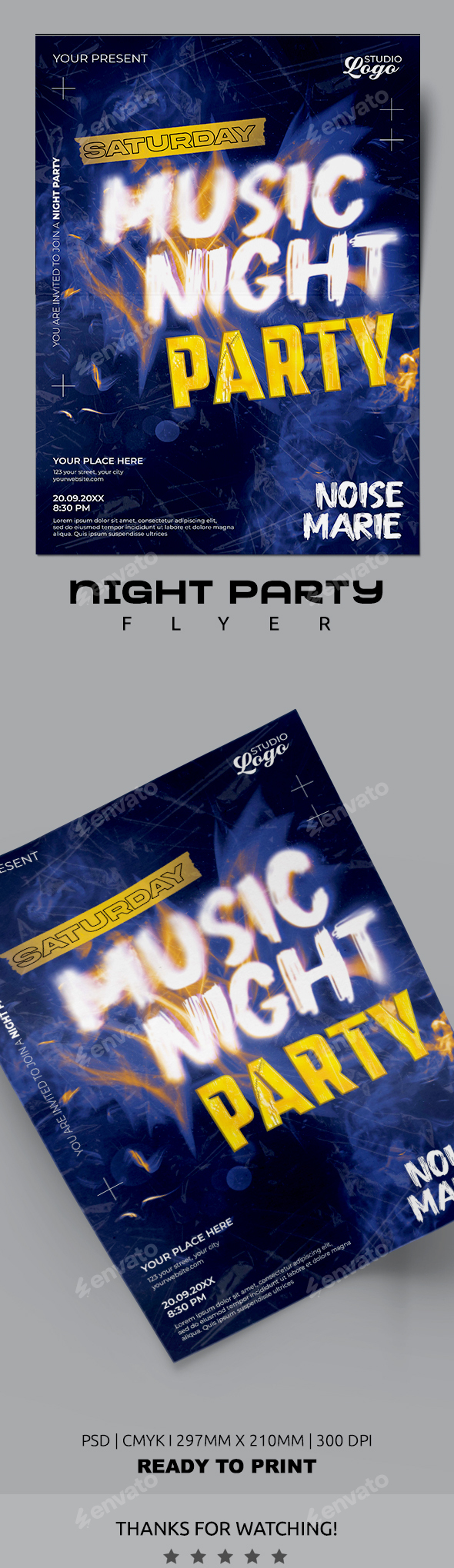 Night Party Flyer