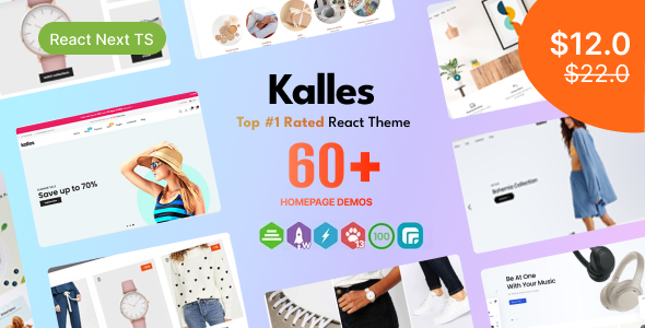 Kalles - React Next TS eCommerce Template