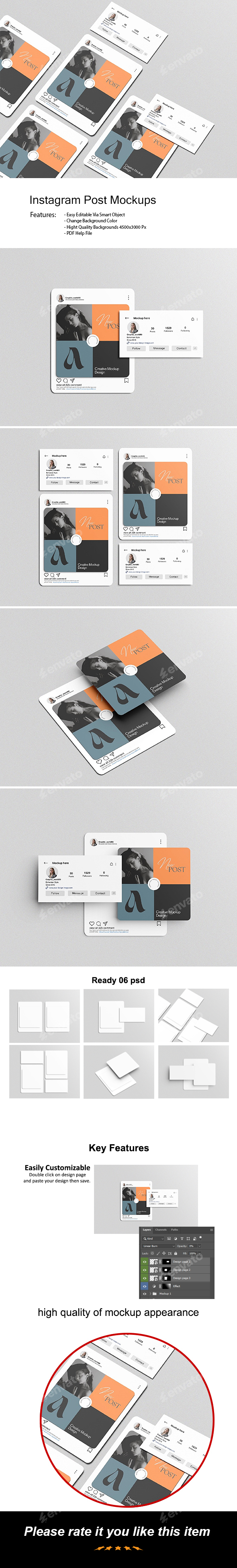 Instagram Post Mockups