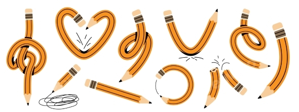 Pencils Vector Illustration