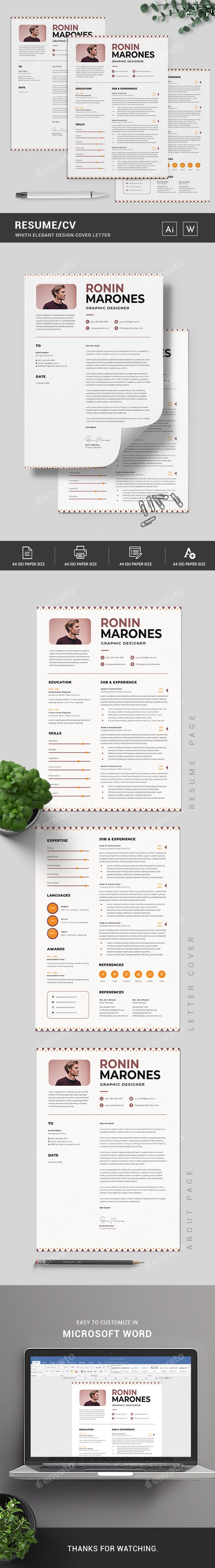 Resume Word Template