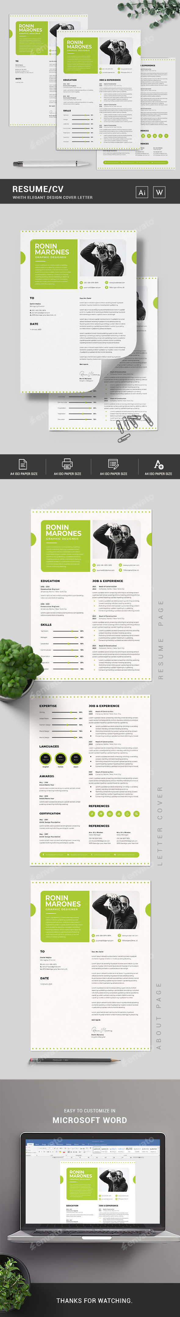 Resume Word Template