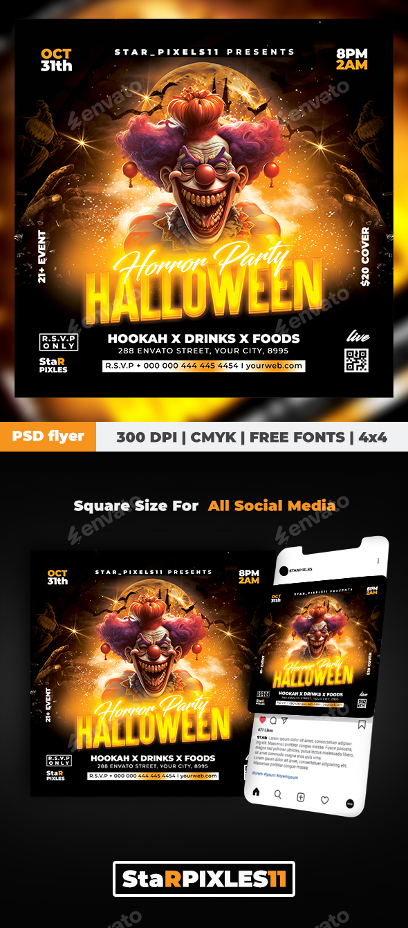 Halloween Party Flyer