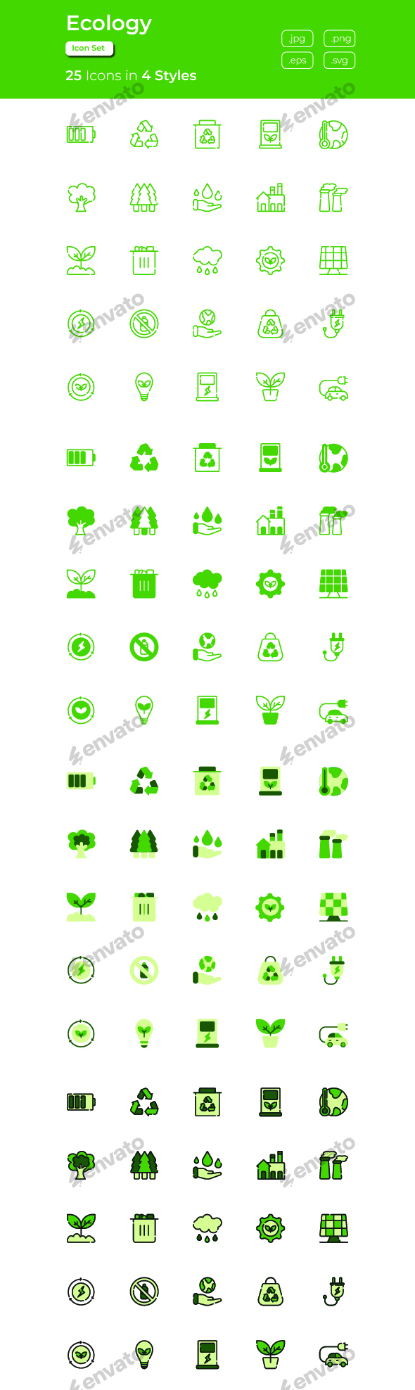 Ecology Icon Set