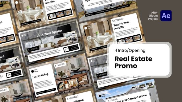 Intro/Opening - Real Estate Promo After Effects Template