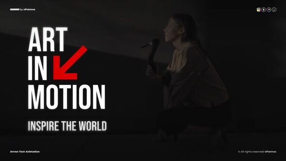 Arrow Text Animation | FCPX alt