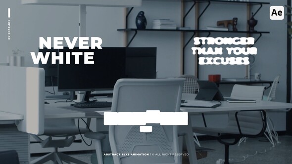 Abstract Text Animations | AE alt