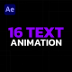 Fast Text Animation - AE - VideoHive Item for Sale