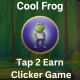 CoolFrog Tap2Earn Clicker Game With Telegram Mini App + API + Bot - CodeCanyon Item for Sale
