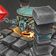 Low Poly RTS Human Cauldron - 3DOcean Item for Sale