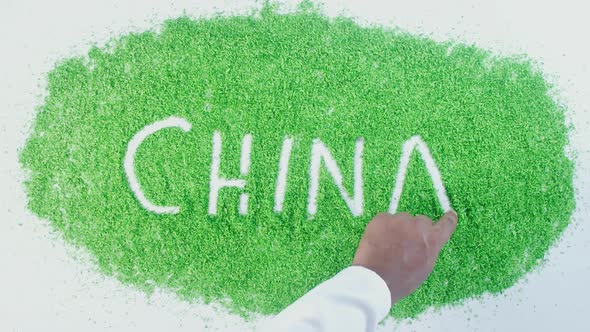 Green Writing   China 