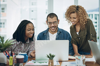 The team responsible for setting up a social media campaign