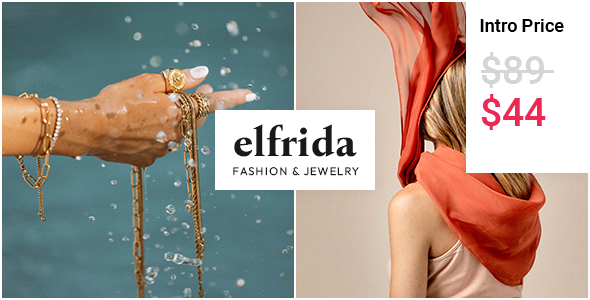 Elfrida - Fashion & Jewelry WooCommerce Theme