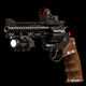 Nighthawk Custom and Korth Revolver 3D Low Polly Model - 3DOcean Item for Sale