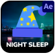 Night Sleep Icons And Titles for After Effects - VideoHive Item for Sale