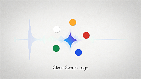 Clean Search Logo Reveal