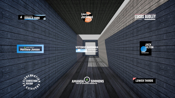 Clean Lower Thirds | AE alt