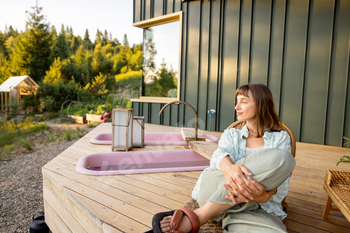 Relaxing at the Mountain Retreat