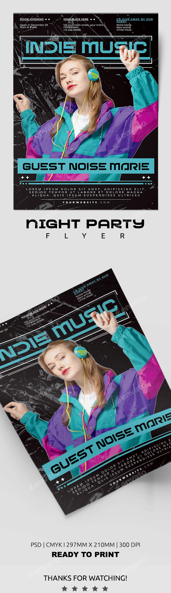 Indie Music Flyer