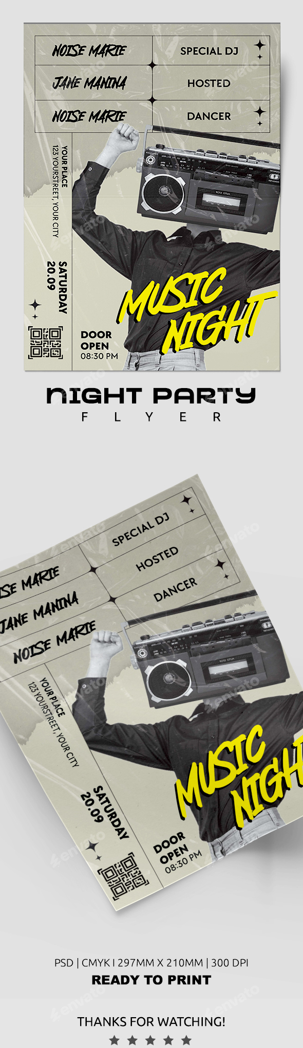 Music Night Flyer