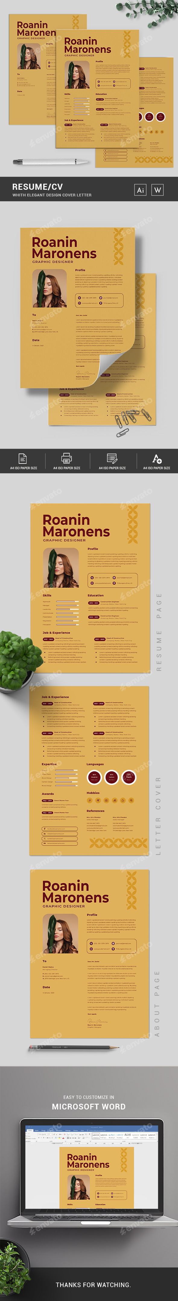 Resume Word Template