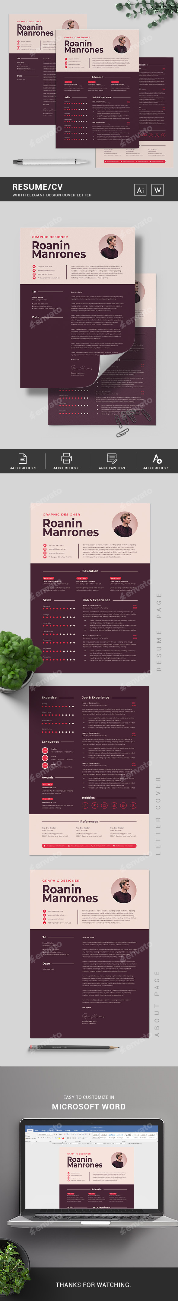 Resume Word Template