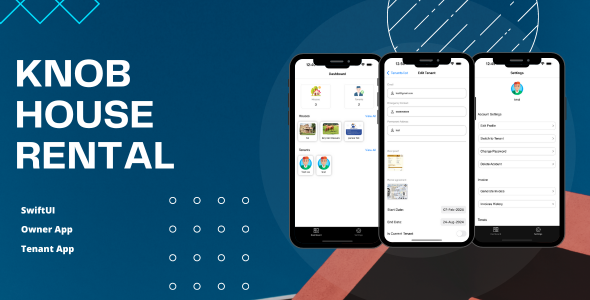 House Rental App – SwiftUI with Laravel Admin Panel